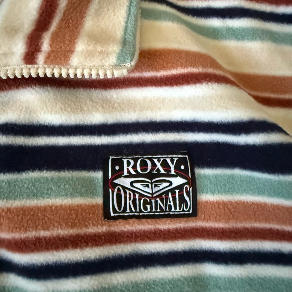 Roxy Multicolor Striped Fleece - image 4